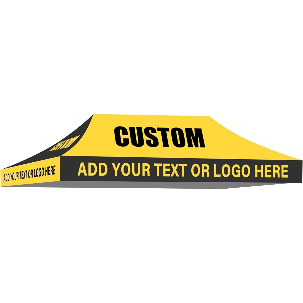 Commercial Printing Logo - Custom 10x20 Canopy Tent Top with