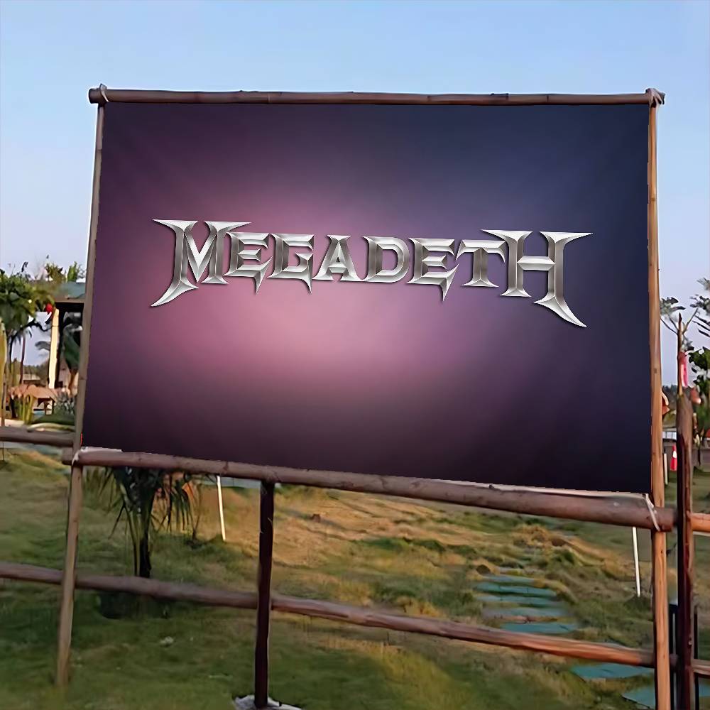 Commercial Printing Company - Rock Metal Band M-Megadeth Advanced Printing