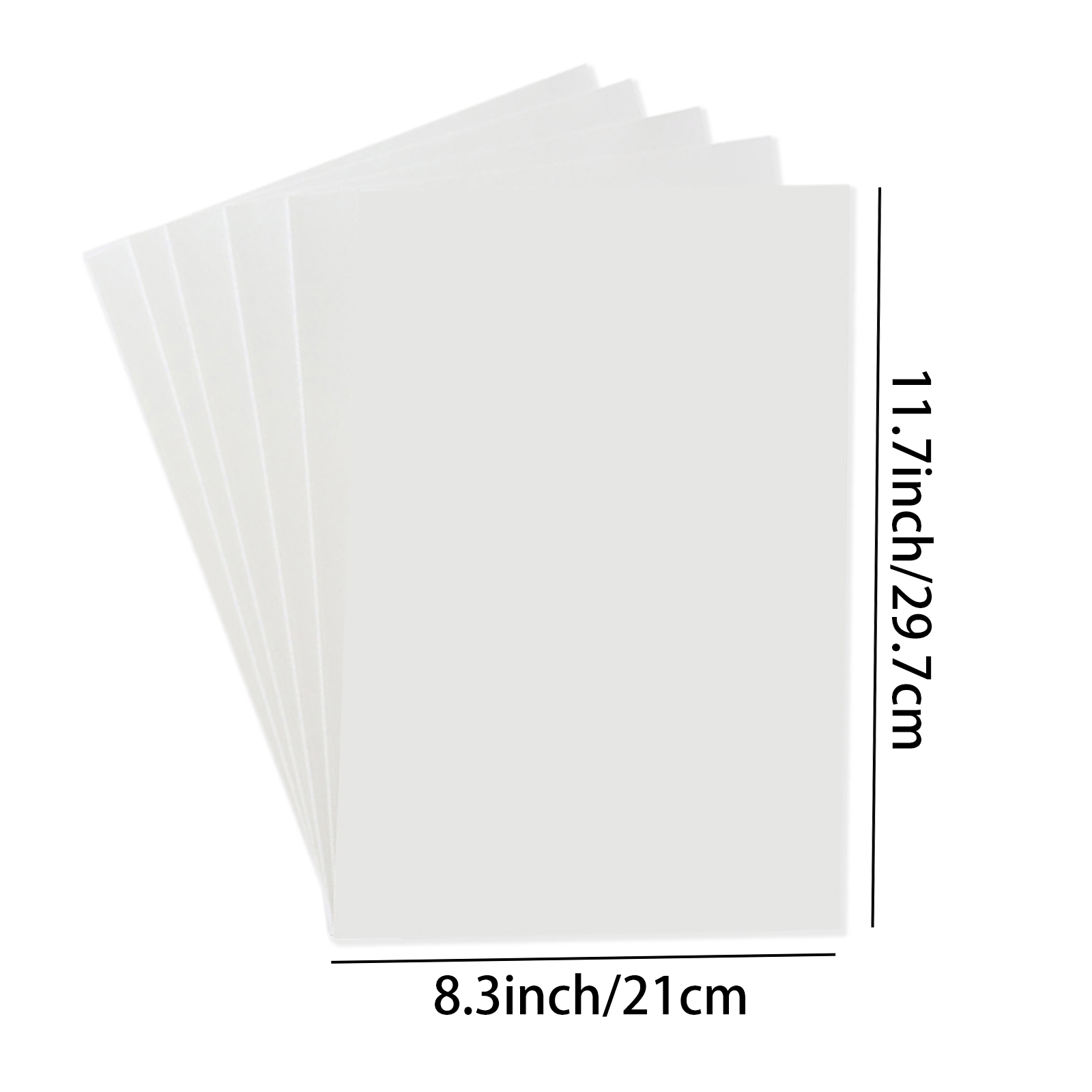 A4 Size 5 Sheets Iron-On Trans - Printable Heat Transfer Vinyl 评论和价格