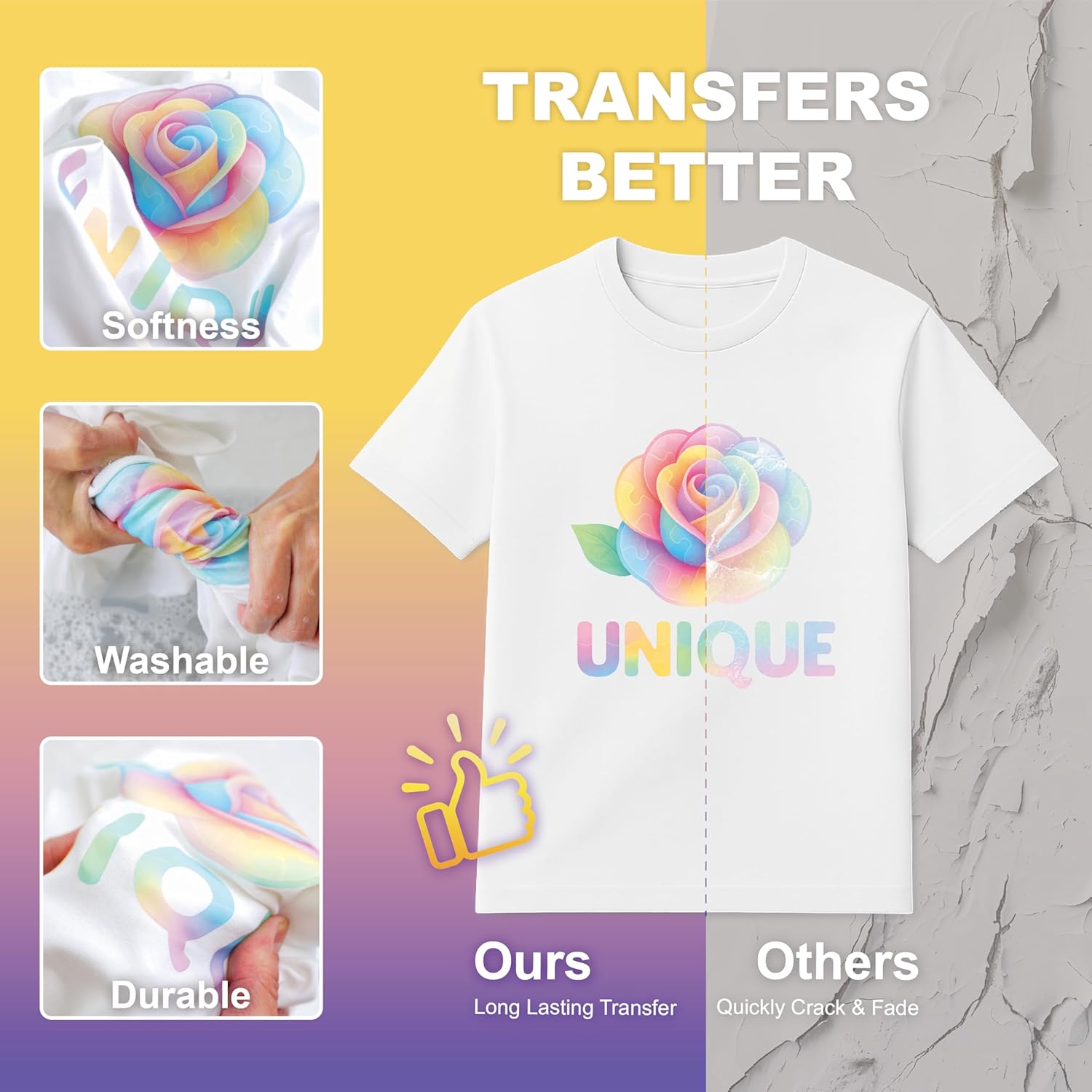 10 Sheets of A4 Premium Heat T - Printable Heat Transfer Vinyl 评论和价格