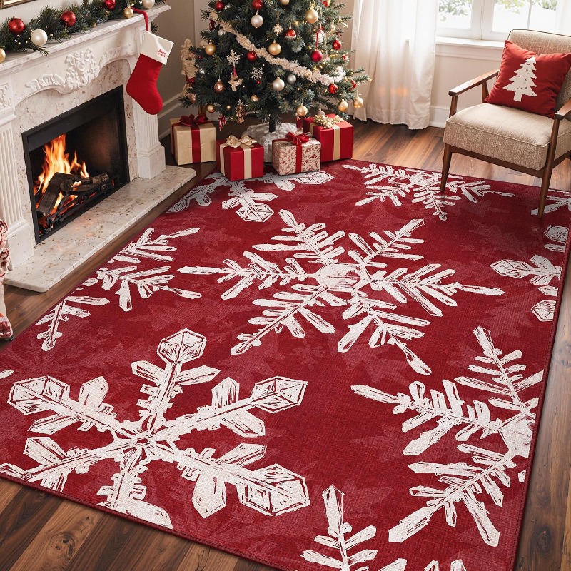 Christmas Style Rectangle Rug  - Commercial Printing Online 评论和价格