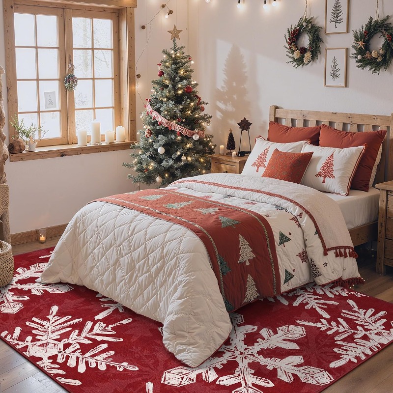 Christmas Style Rectangle Rug  - Commercial Printing Online 评论和价格