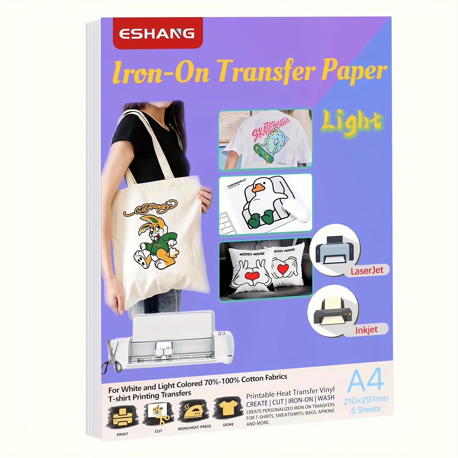 A4 Size Heat Transfer Paper Fo - Printable Heat Transfer Vinyl 评论和价格