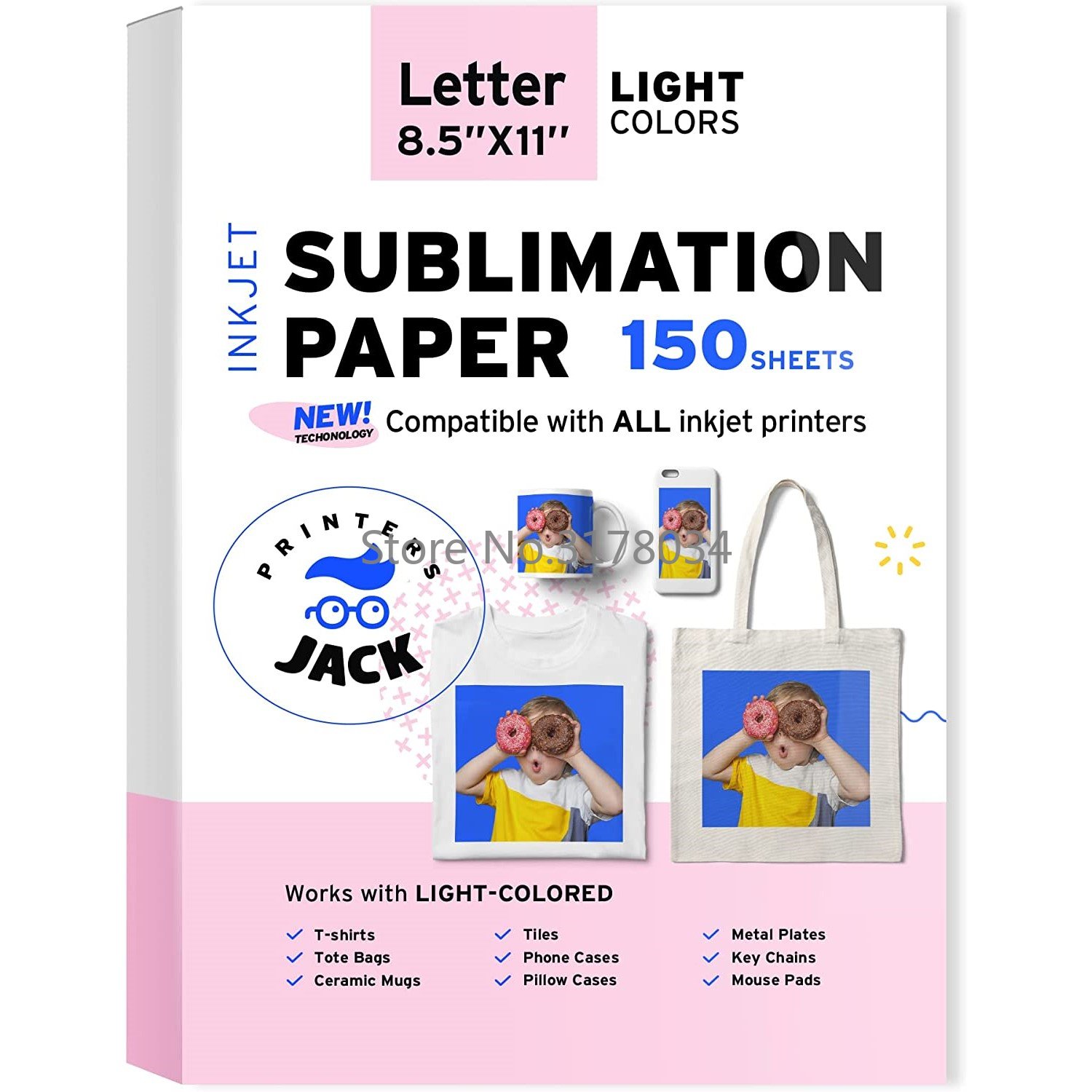 100grams Sublimation Paper Hea - Printable Heat Transfer Vinyl 评论和价格