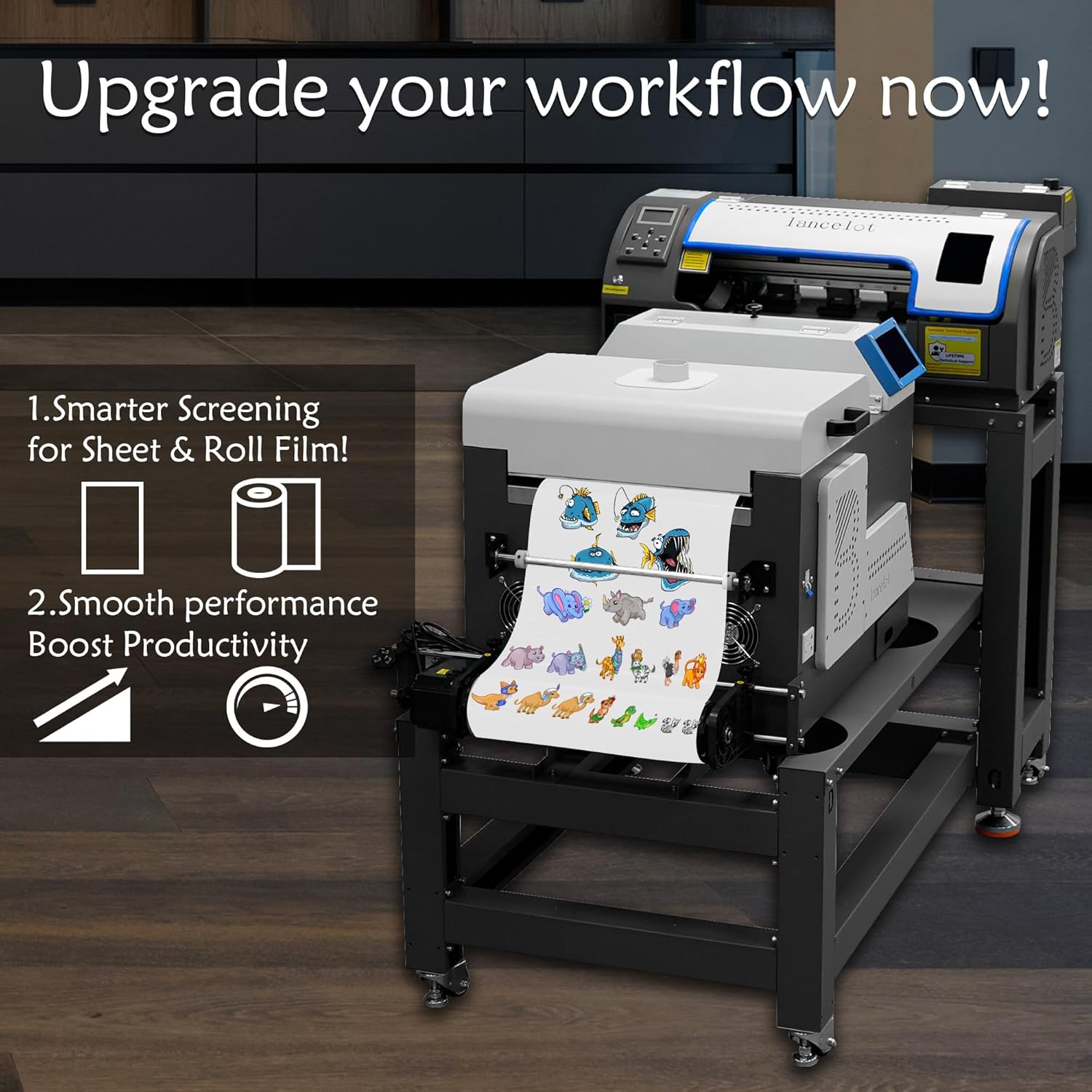 Lancelot A3 M1630 Pro DTF Prin - Large Format Sublimation Printer 评论和价格