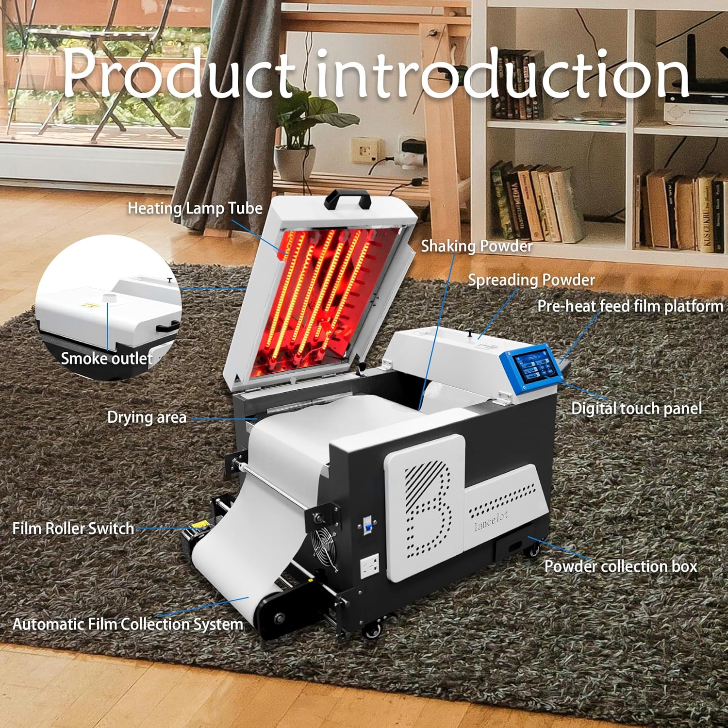 Lancelot A3 M1630 Pro DTF Prin - Large Format Sublimation Printer 评论和价格