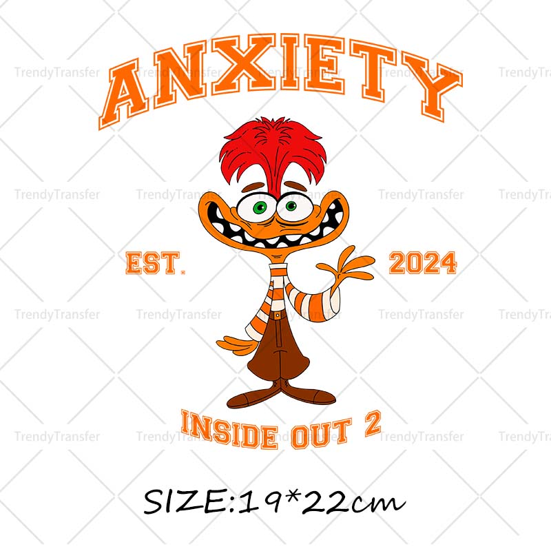 Inside Out Iron on Decals Heat - Printable Heat Transfer Vinyl 评论和价格