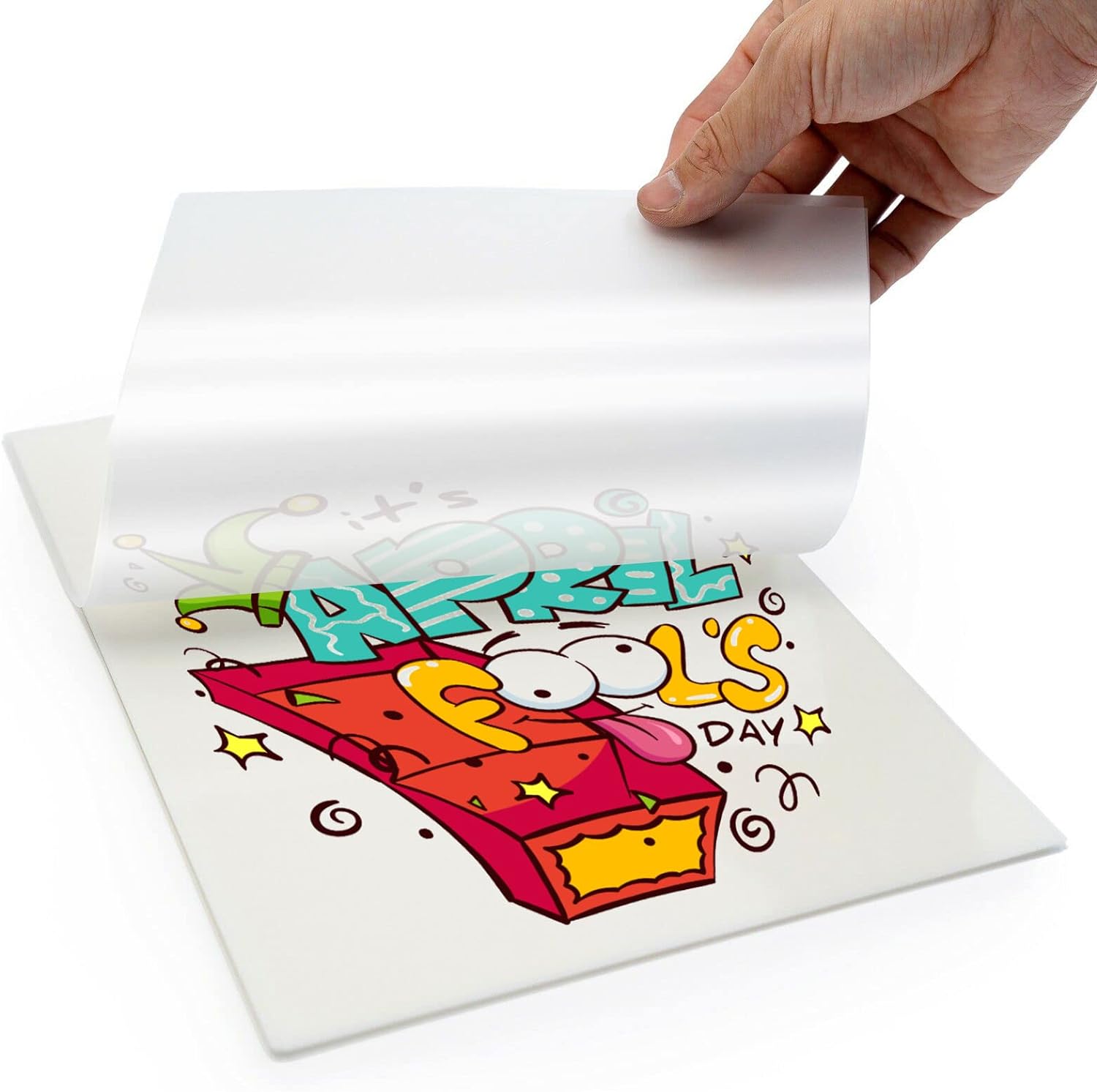 50/100 Pcs DTF Film A3/A4 Doub - Printable Heat Transfer Vinyl 评论和价格