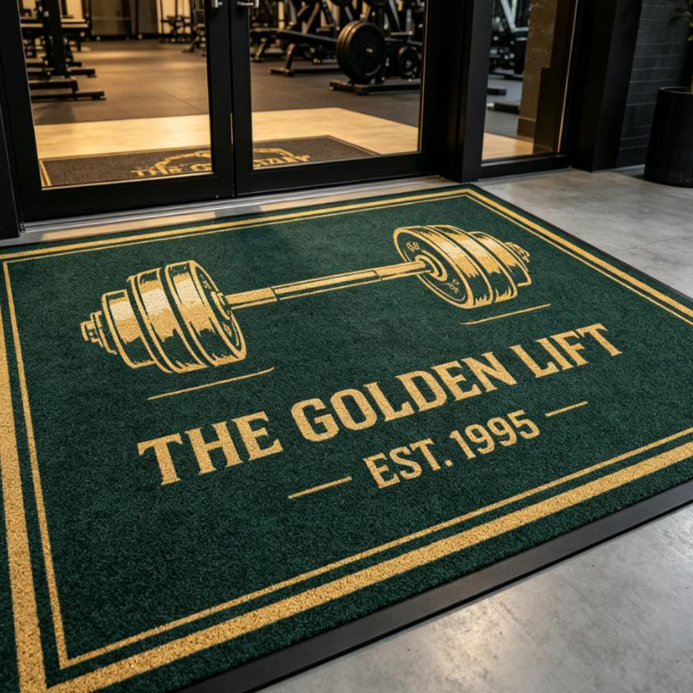 Rug gym custom logo print wate - Commercial Printing Logo 评论和价格