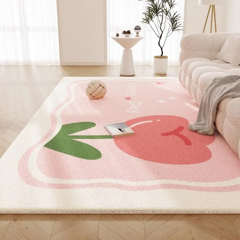 Sweet Pink Living Room Carpet  - Commercial Printing Online 评论和价格